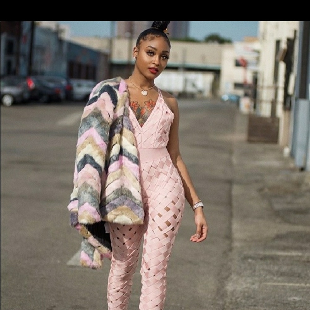 High quality bandage jumpsuit made in all sizes